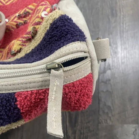 🍁Free People suede boho travel bag - Picture 6 of 10